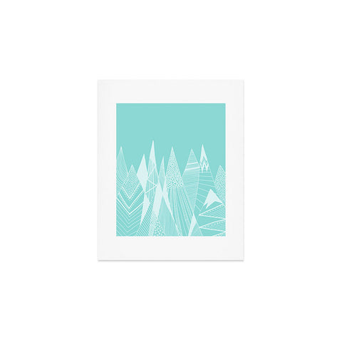 Viviana Gonzalez Patterns in the mountains 02 Art Print