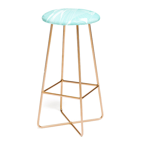 Viviana Gonzalez Patterns in the mountains 02 Bar Stool