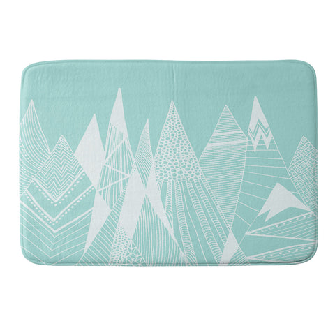 Viviana Gonzalez Patterns in the mountains 02 Memory Foam Bath Mat