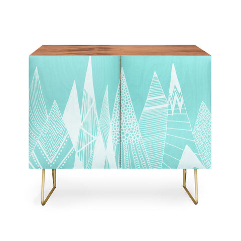 Viviana Gonzalez Patterns in the mountains 02 Credenza