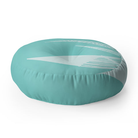 Viviana Gonzalez Patterns in the mountains 02 Floor Pillow Round