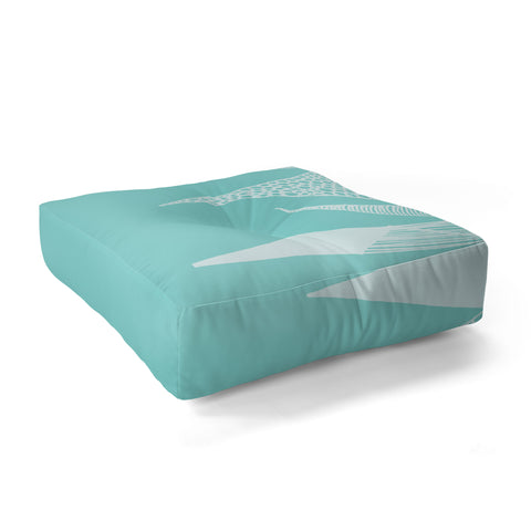 Viviana Gonzalez Patterns in the mountains 02 Floor Pillow Square