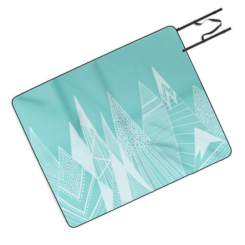 Viviana Gonzalez Patterns in the mountains 02 Picnic Blanket