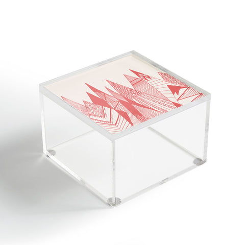 Viviana Gonzalez Patterns in the mountains Acrylic Box