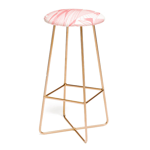 Viviana Gonzalez Patterns in the mountains Bar Stool