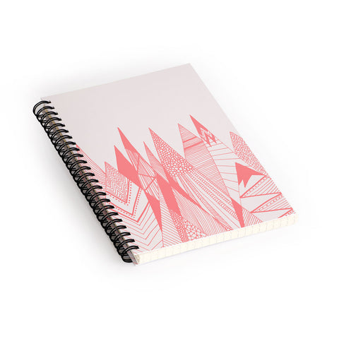 Viviana Gonzalez Patterns in the mountains Spiral Notebook