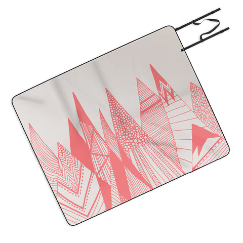 Viviana Gonzalez Patterns in the mountains Picnic Blanket