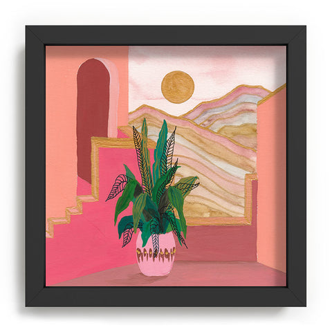 Viviana Gonzalez Peaceful summer Recessed Framing Square
