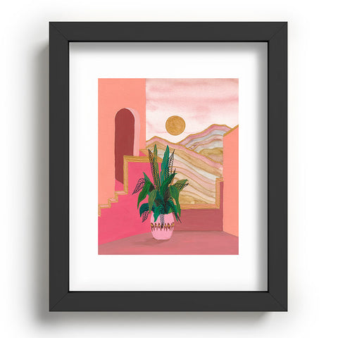 Viviana Gonzalez Peaceful summer Recessed Framing Rectangle