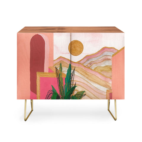 Viviana Gonzalez Peaceful summer Credenza