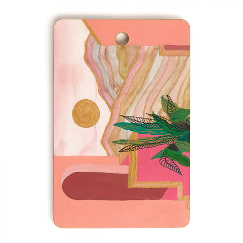 Viviana Gonzalez Peaceful summer Cutting Board Rectangle
