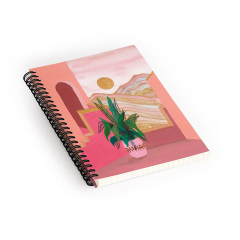 Viviana Gonzalez Peaceful summer Spiral Notebook