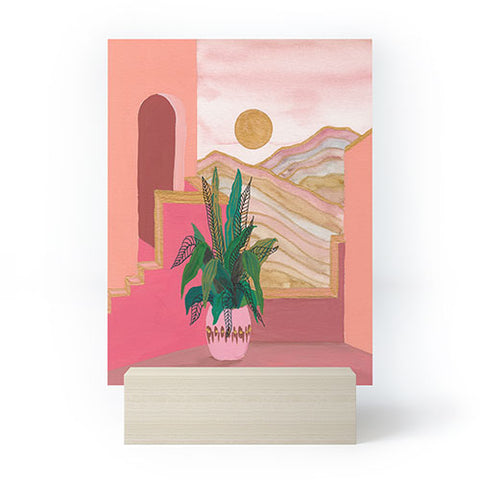 Viviana Gonzalez Peaceful summer Mini Art Print