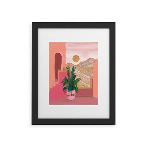 Viviana Gonzalez Peaceful summer Framed Art Print