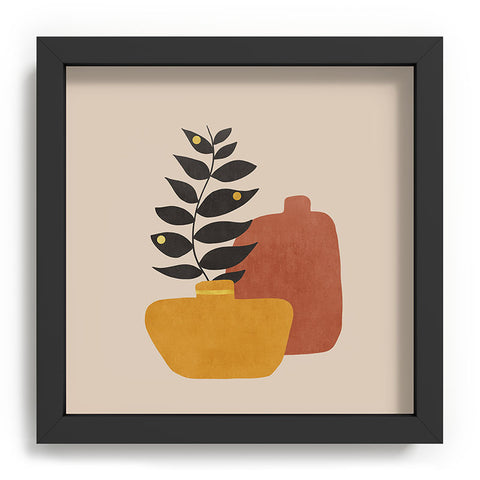 Viviana Gonzalez Plant in a Pot 1 Recessed Framing Square