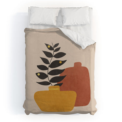 Viviana Gonzalez Plant in a Pot 1 Duvet Cover