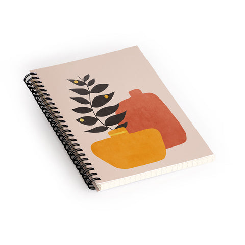 Viviana Gonzalez Plant in a Pot 1 Spiral Notebook
