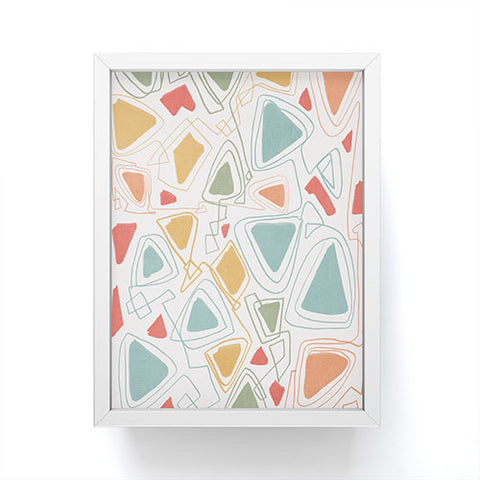 Viviana Gonzalez Playful Geometrics 1 Framed Mini Art Print