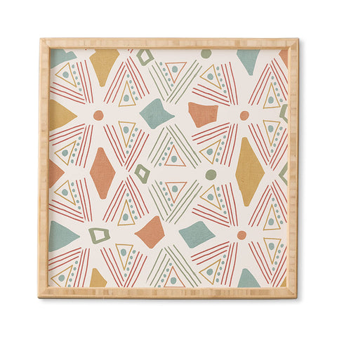 Viviana Gonzalez Playful Geometrics 2 Framed Wall Art