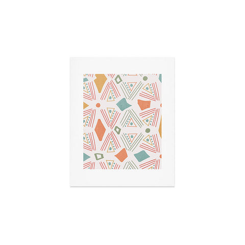 Viviana Gonzalez Playful Geometrics 2 Art Print