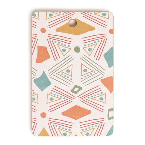 Viviana Gonzalez Playful Geometrics 2 Cutting Board Rectangle