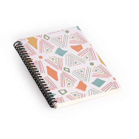 Viviana Gonzalez Playful Geometrics 2 Spiral Notebook