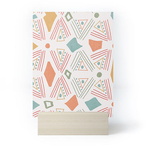 Viviana Gonzalez Playful Geometrics 2 Mini Art Print