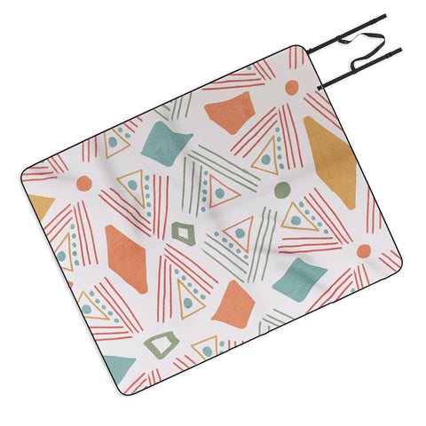 Viviana Gonzalez Playful Geometrics 2 Picnic Blanket