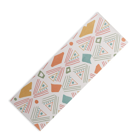 Viviana Gonzalez Playful Geometrics 2 Yoga Mat