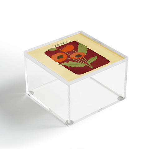 Viviana Gonzalez Poppies 02 Acrylic Box