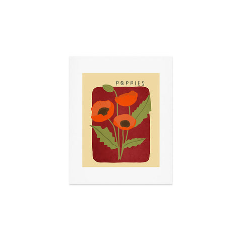 Viviana Gonzalez Poppies 02 Art Print
