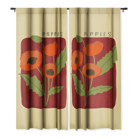 Viviana Gonzalez Poppies 02 Blackout Non Repeat