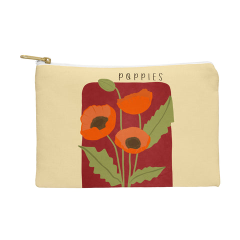 Viviana Gonzalez Poppies 02 Pouch