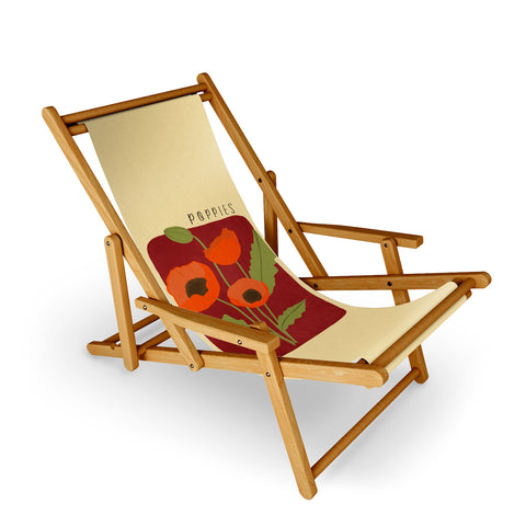 Viviana Gonzalez Poppies 02 Sling Chair