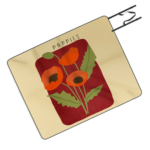 Viviana Gonzalez Poppies 02 Picnic Blanket