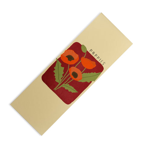 Viviana Gonzalez Poppies 02 Yoga Mat