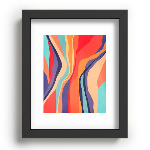 Viviana Gonzalez Psychedelic pattern 02 Recessed Framing Rectangle