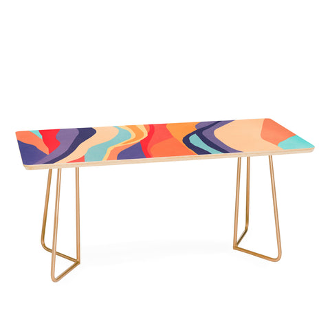 Viviana Gonzalez Psychedelic pattern 02 Coffee Table