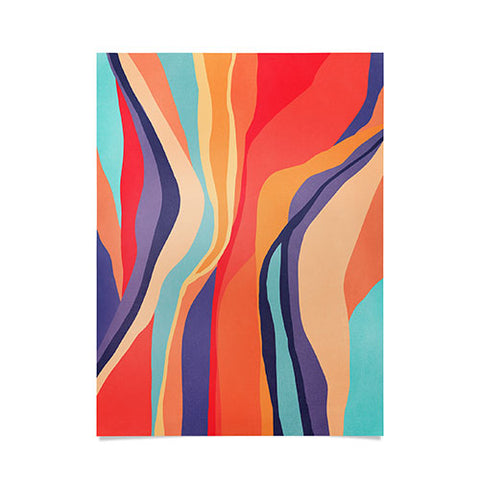 Viviana Gonzalez Psychedelic pattern 02 Poster
