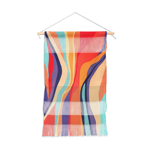 Viviana Gonzalez Psychedelic pattern 02 Wall Hanging Portrait