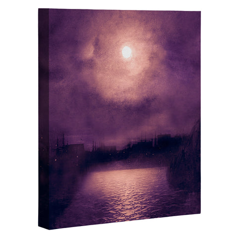 Viviana Gonzalez Purple Sunset Art Canvas