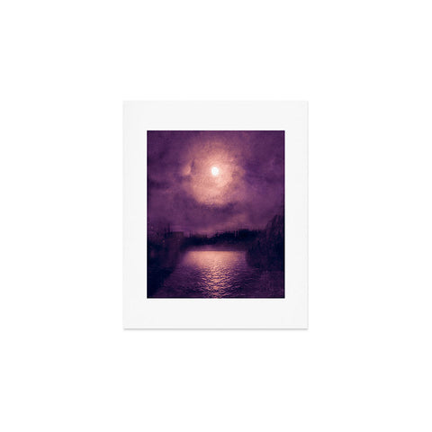Viviana Gonzalez Purple Sunset Art Print