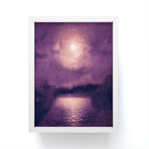 Viviana Gonzalez Purple Sunset Framed Mini Art Print