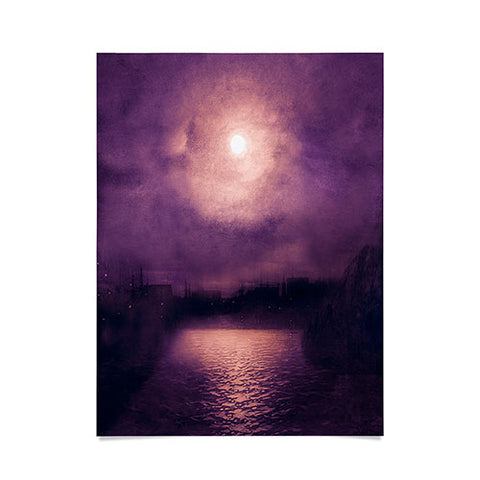 Viviana Gonzalez Purple Sunset Poster