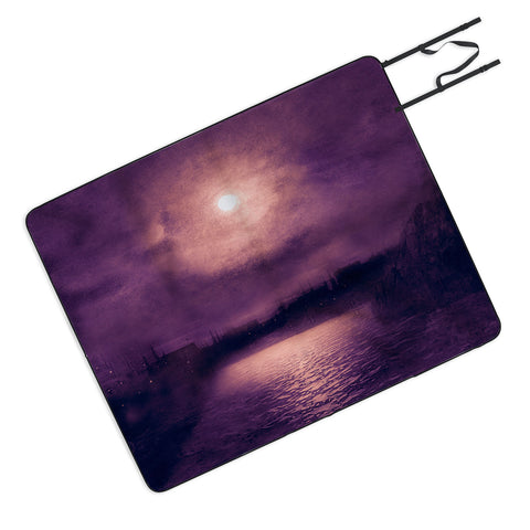 Viviana Gonzalez Purple Sunset Picnic Blanket