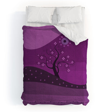 Viviana Gonzalez Radiant Orchid Landscape Comforter