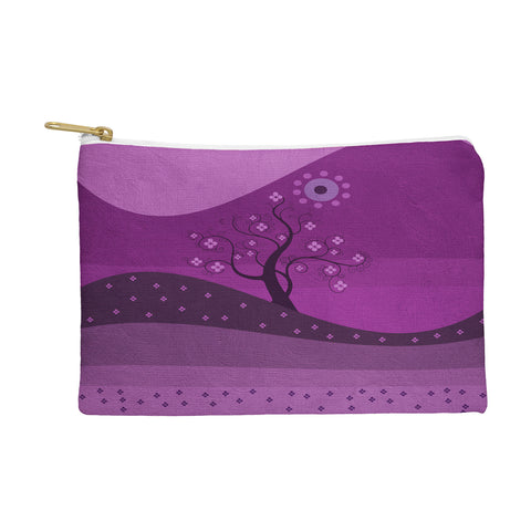 Viviana Gonzalez Radiant Orchid Landscape Pouch