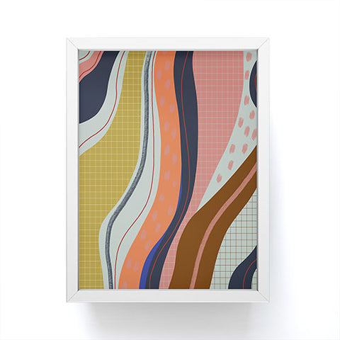 Viviana Gonzalez Retro Fusion 01 Framed Mini Art Print