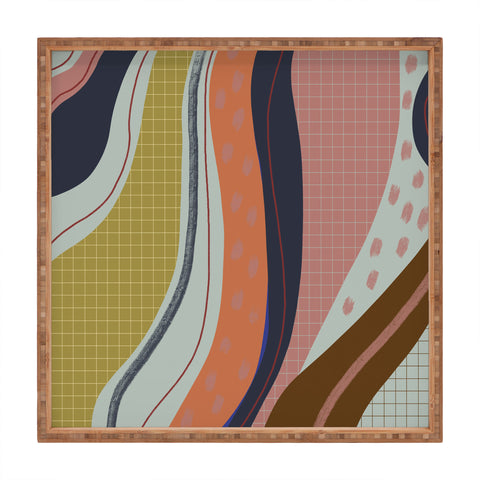Viviana Gonzalez Retro Fusion 01 Square Tray