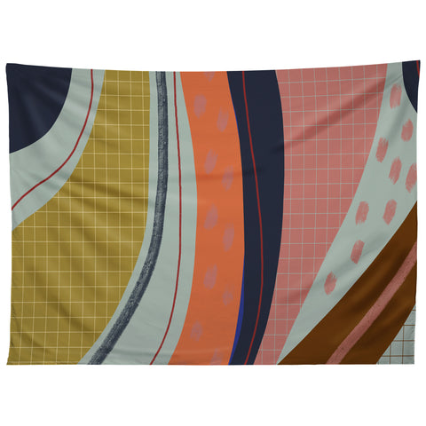 Viviana Gonzalez Retro Fusion 01 Tapestry